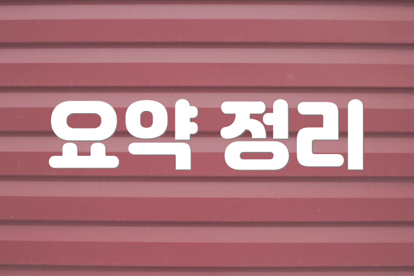요약 정리