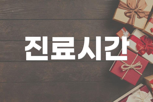 진료시간