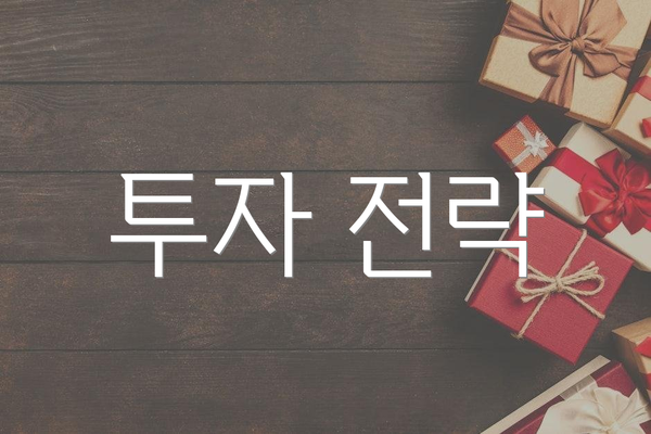 투자 전략