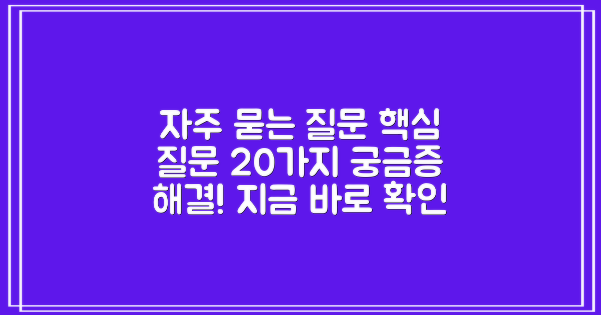 자주 묻는 질문
