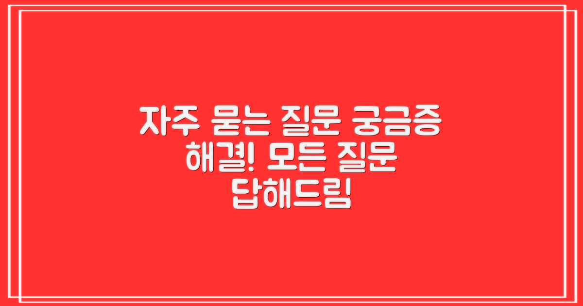 자주 묻는 질문