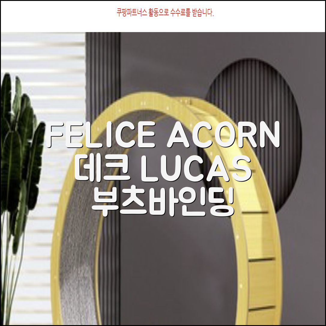 FELICE 장비세트6 ACORN데크 바인딩 LUCAS부츠, WESTSIDE 레드154+바인딩M, 1개 추천 리뷰