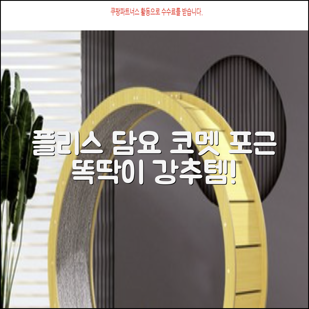 코멧 홈 포근 플리스 똑딱이 담요 추천 리뷰
