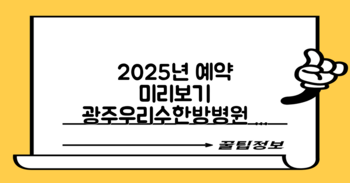 2025년, 병원 예약의 미래: 광주광산우리수한방병원 예약 가이드