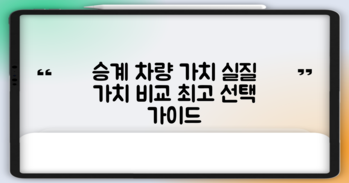 승계 차량 판매 실질 가치: 다양한 선택지 비교 분석