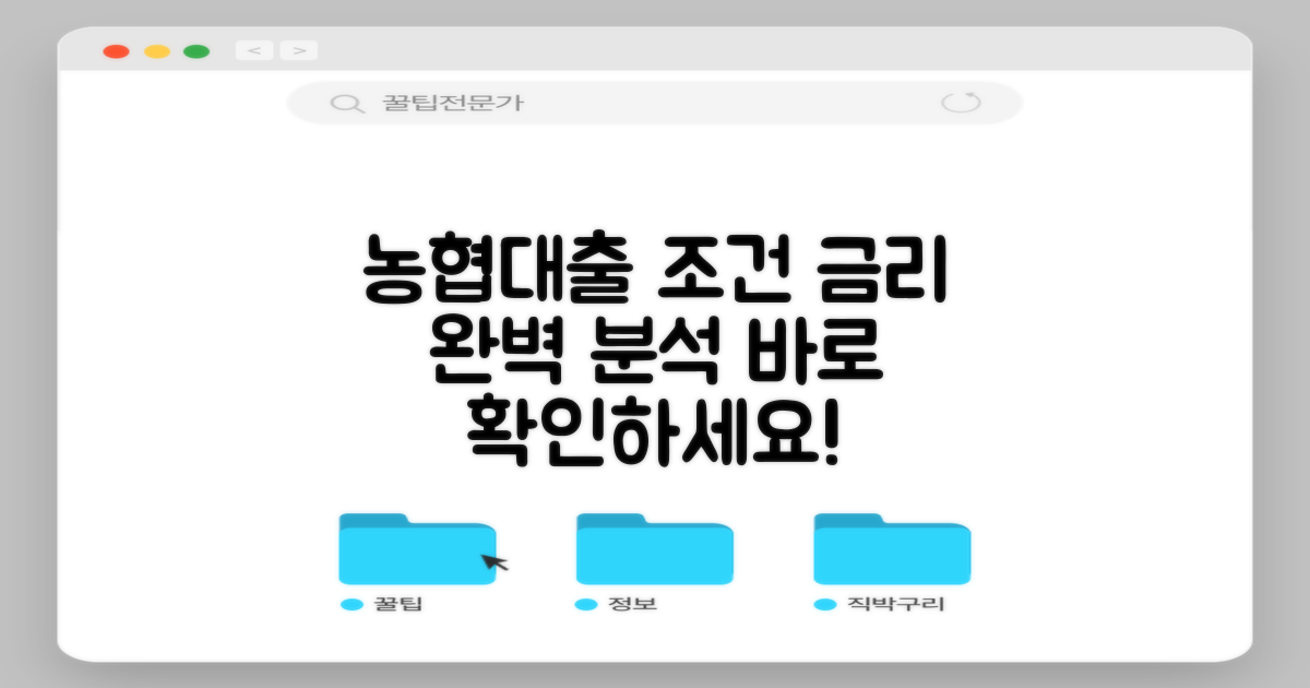농협캐피탈 개인신용대출: 조건과 금리 완벽 분석