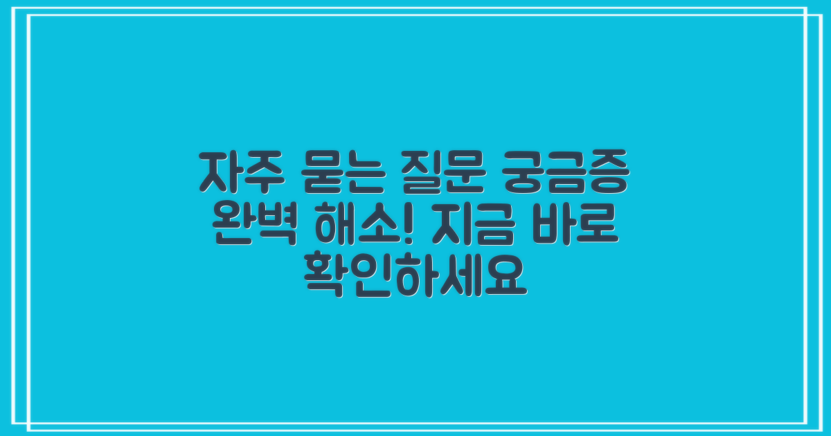 자주 묻는 질문